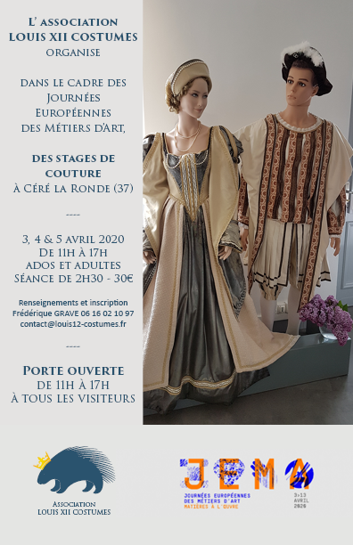 JEMA 2020 Louis XII costumes