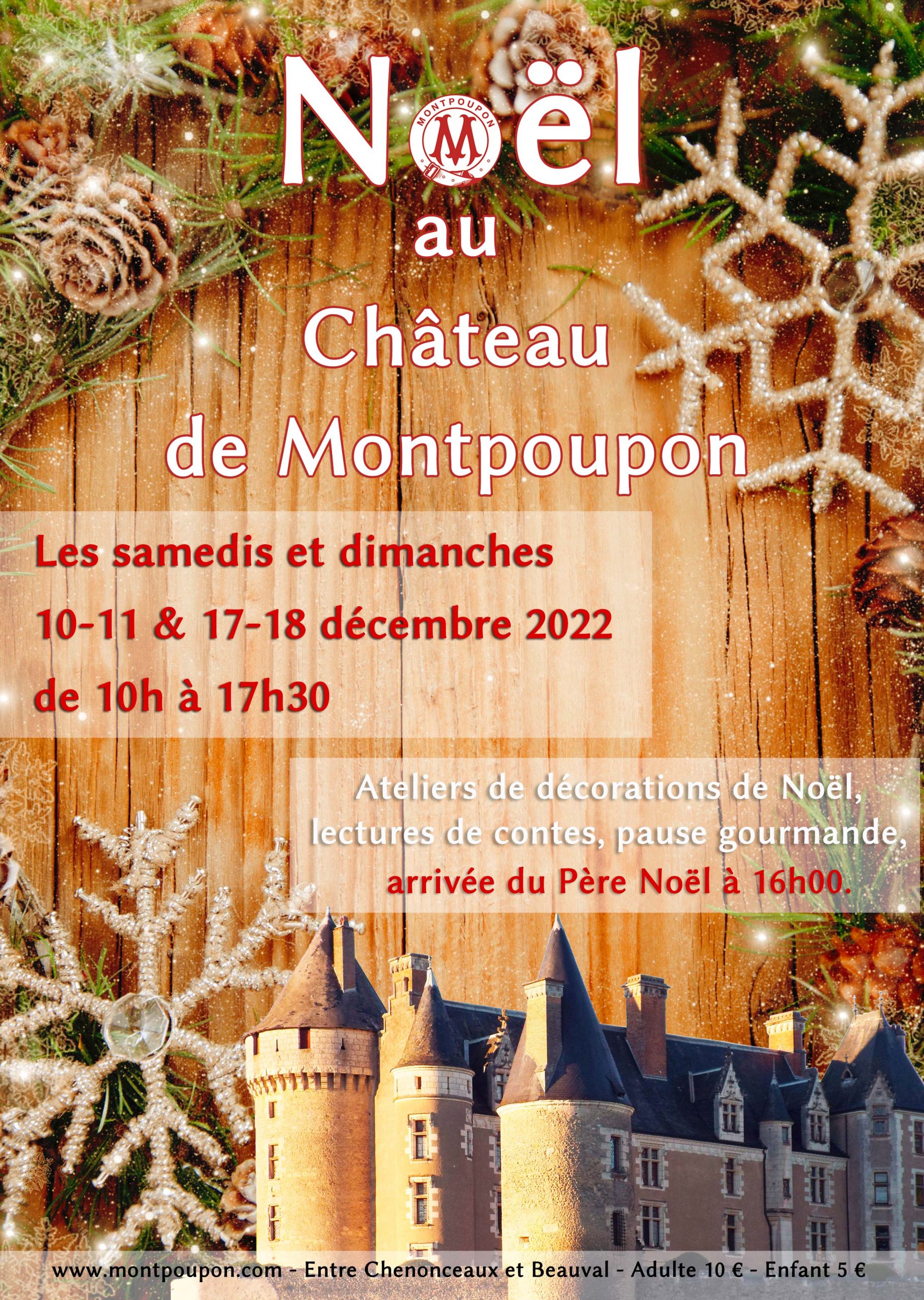 Noel 2022 au château de Montpoupon